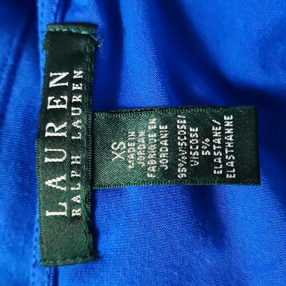 Ralph Lauren Royal Blue Blouse - Picture 5 of 7